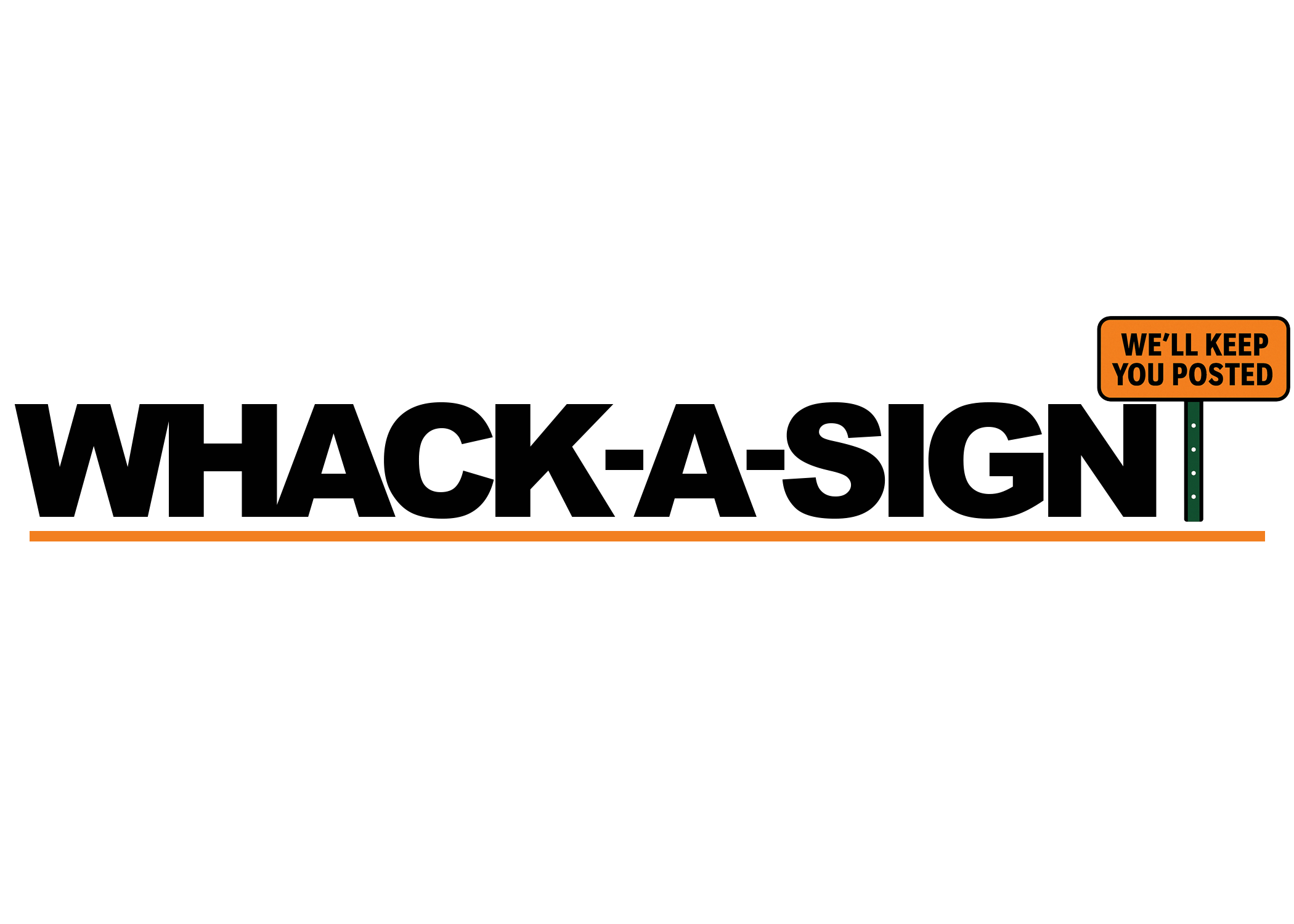 Whack-A-Sign